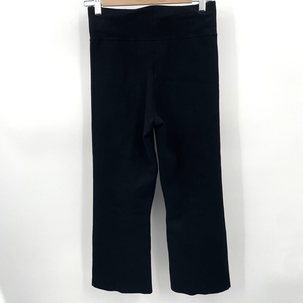 J. Crew Delaney Kickout Sweater Pant Petite Medium Black High Rise New with Tags